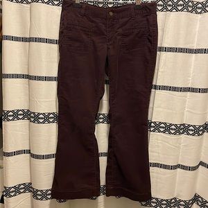 Anne Taylor’s Loft Purple Corduroy Size 4 Pants